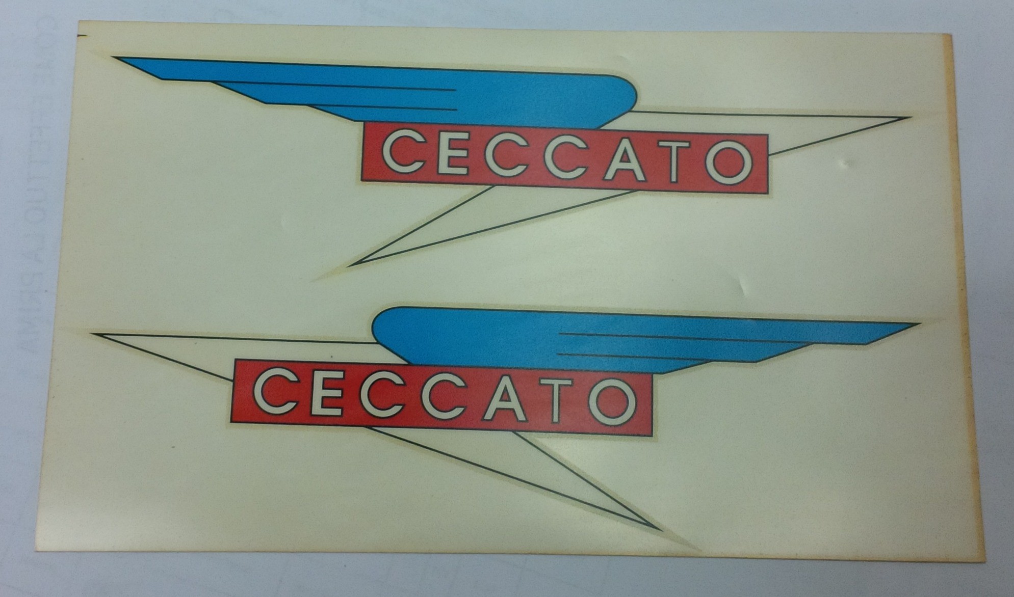 Adesivi Decalcomanie Moto Coppia Decalcomanie A Secco Adesivi Ceccato Logo Serbatoio Ad770034 7088