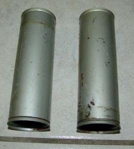 COPERCHI STELI LIDS STEMS FORCELLA ANTERIORE GUZZI BENELLI 124 125 C.C. BICILINDRICO 4 TEMPI 1982 (B192)