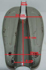 SERBATOIO FUEL TANK ISOMOTO ISO MOTO (S1)