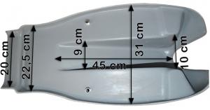 SERBATOIO BENZINA TANK FUEL GUZZI LE MANS V7 850 T5 COD.454